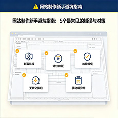 营口建站-网站制作新手避坑指南：5个最常见的错误与对策