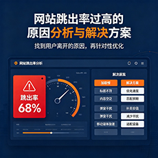 营口建站-网站跳出率过高的原因分析与解决方案