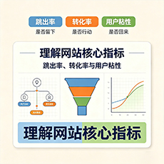 营口建站-理解网站核心指标:跳出率、转化率与用户粘性