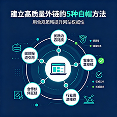 营口建站-建立高质量外链的5种白帽方法